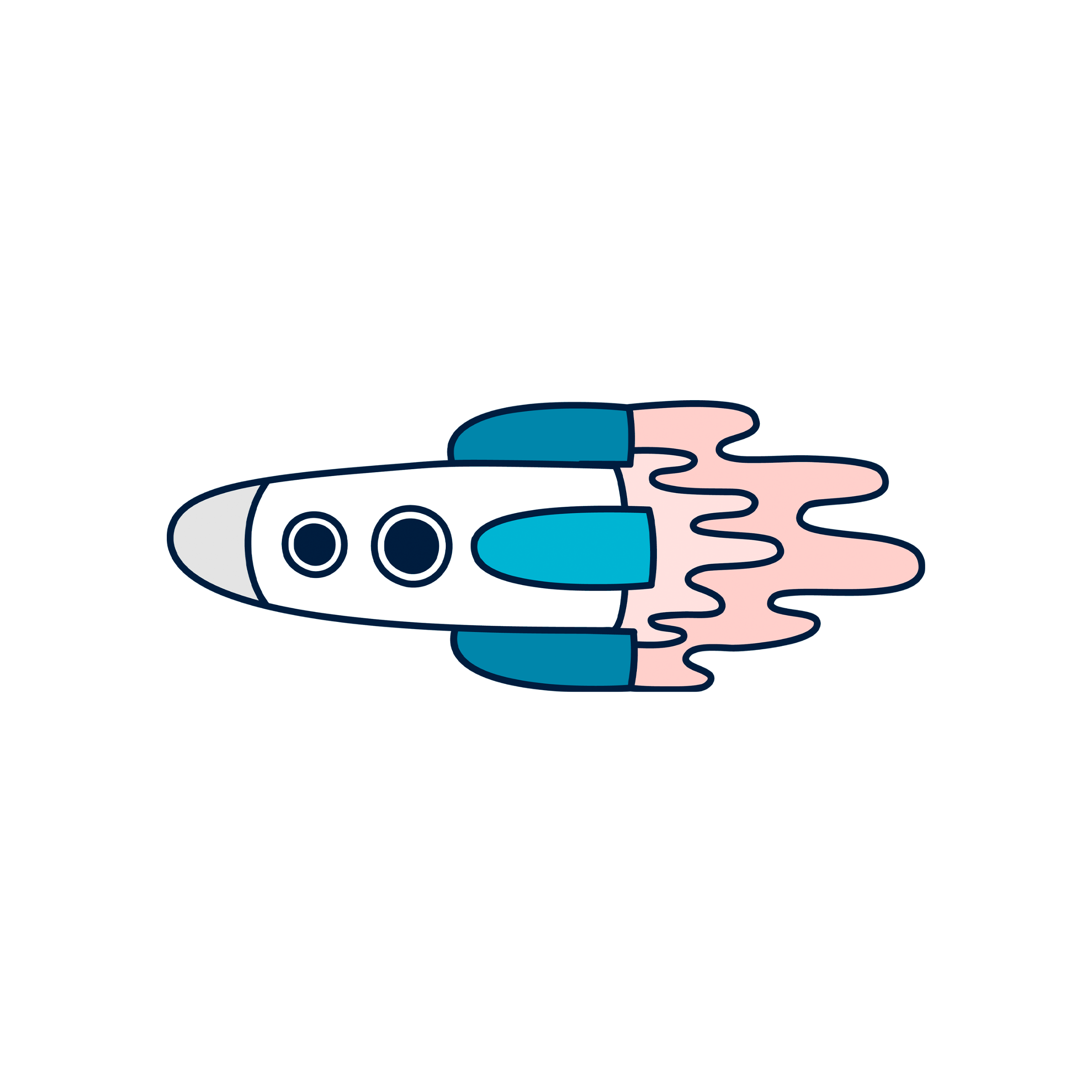 ロケットのイラスト